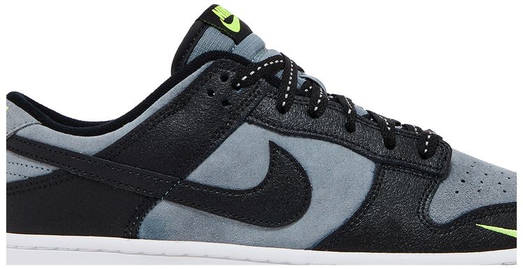 Nike Dunk Low Black Grey Green Strike