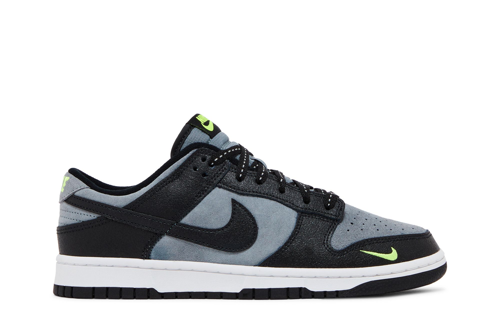 Buy Dunk Low Black Grey Green Strike FQ2205 001 GOAT CA
