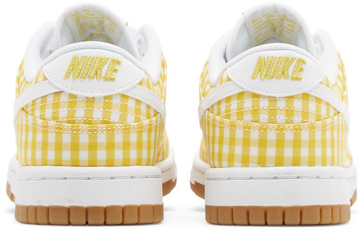 Wmns Dunk Low Yellow Gingham