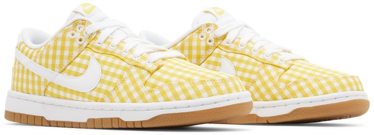 Wmns Dunk Low Yellow Gingham