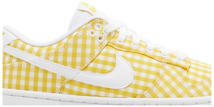 Wmns Dunk Low Yellow Gingham