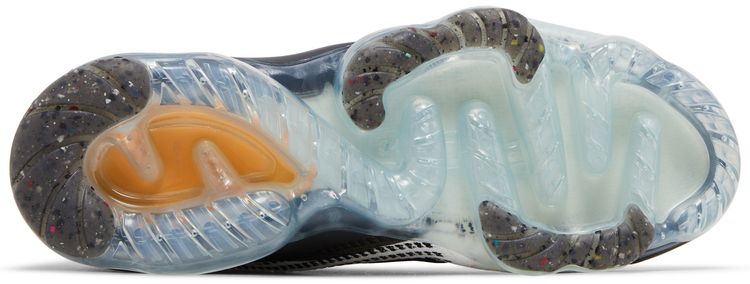 Nike Air VaporMax 2021 Flyknit GS White Kumquat