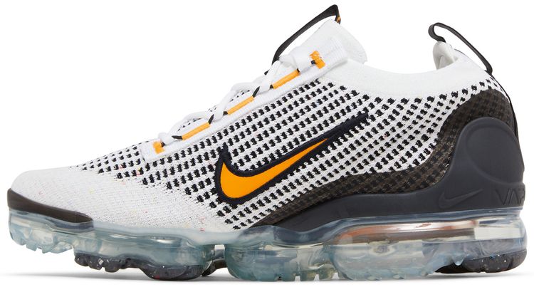 Nike Air VaporMax 2021 Flyknit GS White Kumquat