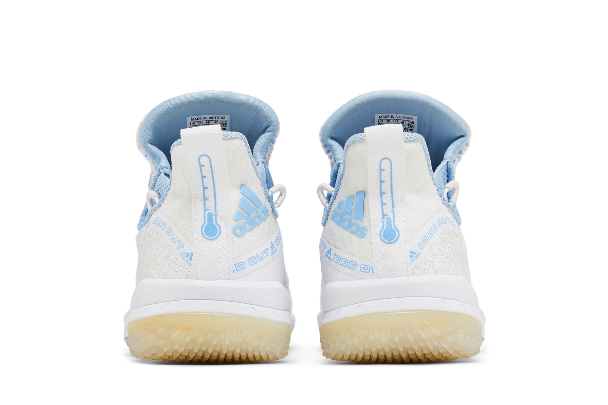 Size 10.0 Icon 5 Trainer Iced Out Pack White