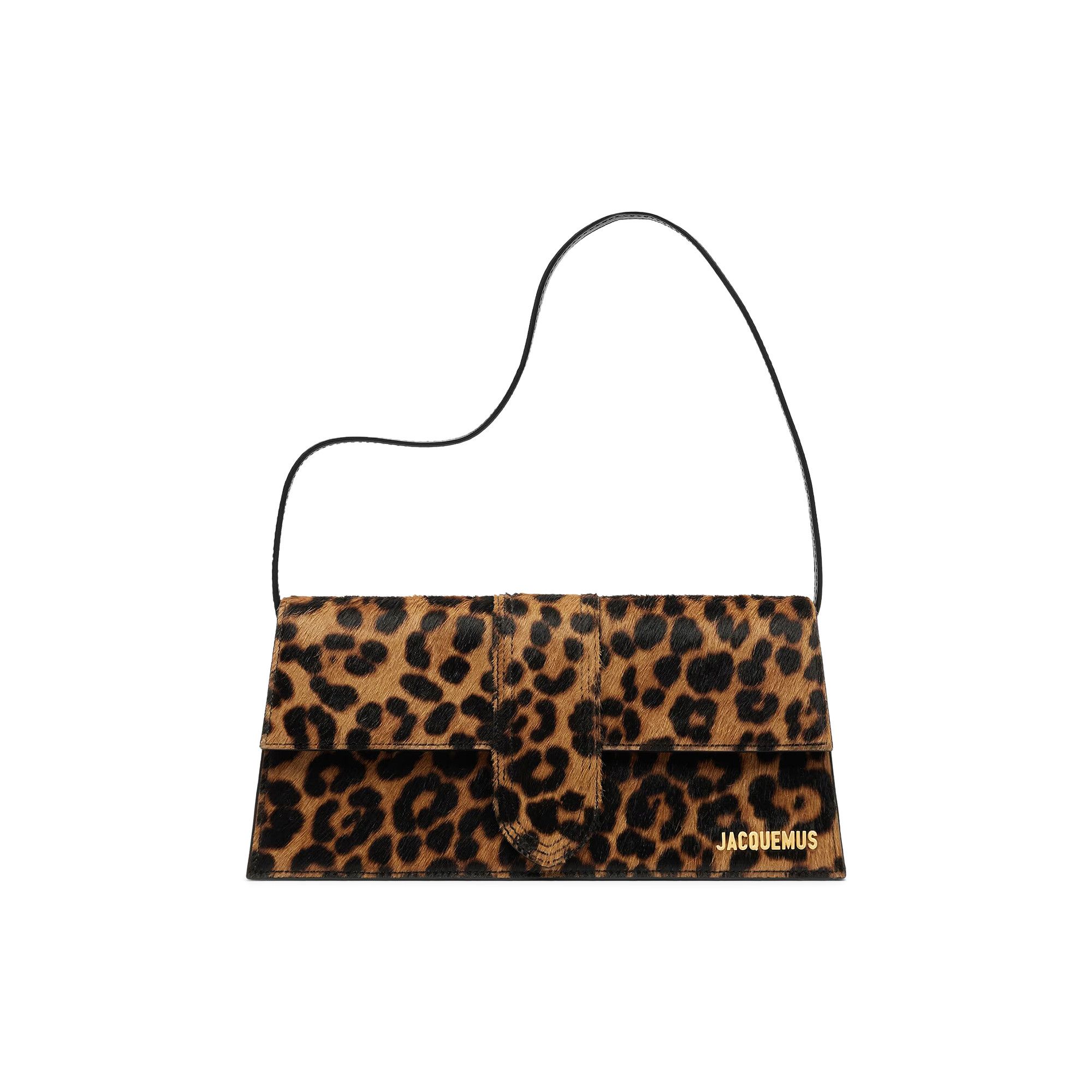 ショルダーバッグ・ポシェット × ヴィンテージ(中古) Jacquemus Le Bambino Long Leopard - Brown Buy Jacquemus Le Bambino Long 'Print Leopard/Brown