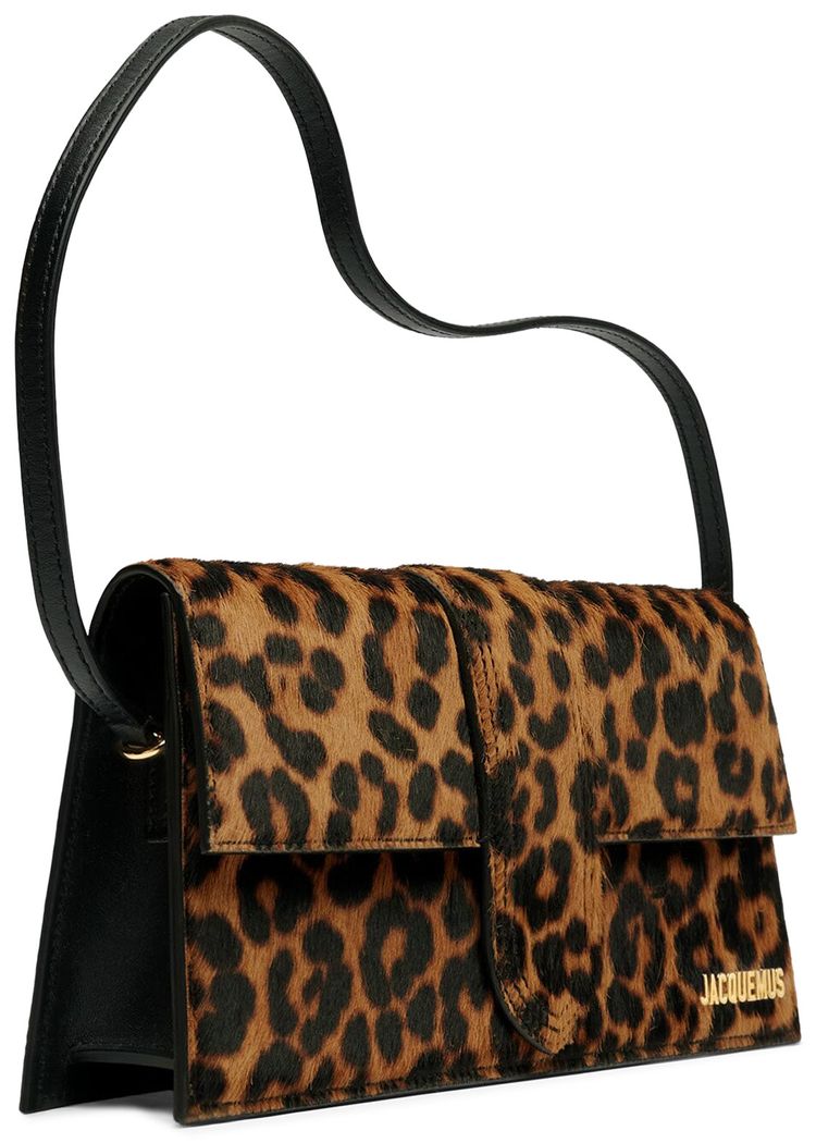 Jacquemus Le Bambino Long Print LeopardBrown
