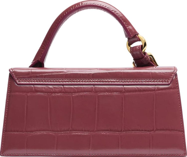 Jacquemus Le Chiquito Long Boucle Dark Burgundy