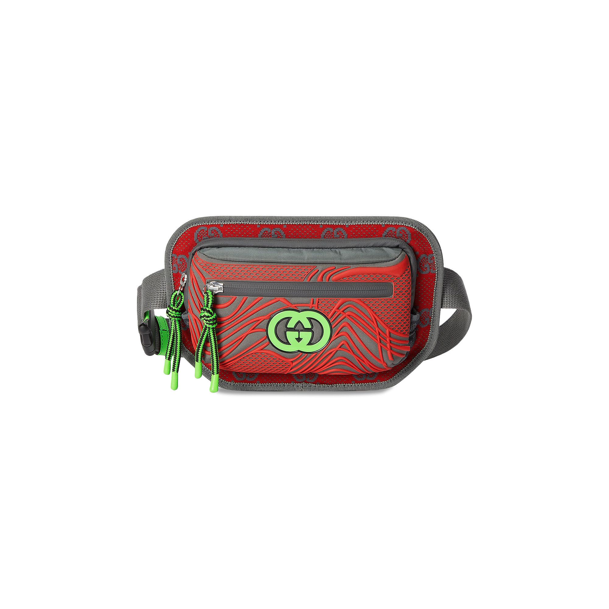Buy Gucci GG Nylon Belt Bag 'Grey/Multicolor' - 752102 FAB7U