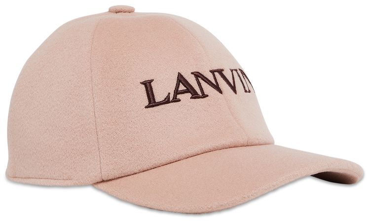 Lanvin Baseball Cap Ivoire Rose