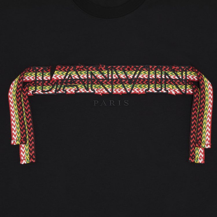 Lanvin Curblace Oversized T Shirt Black