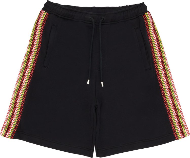 Lanvin Side Curb Shorts 'Black'