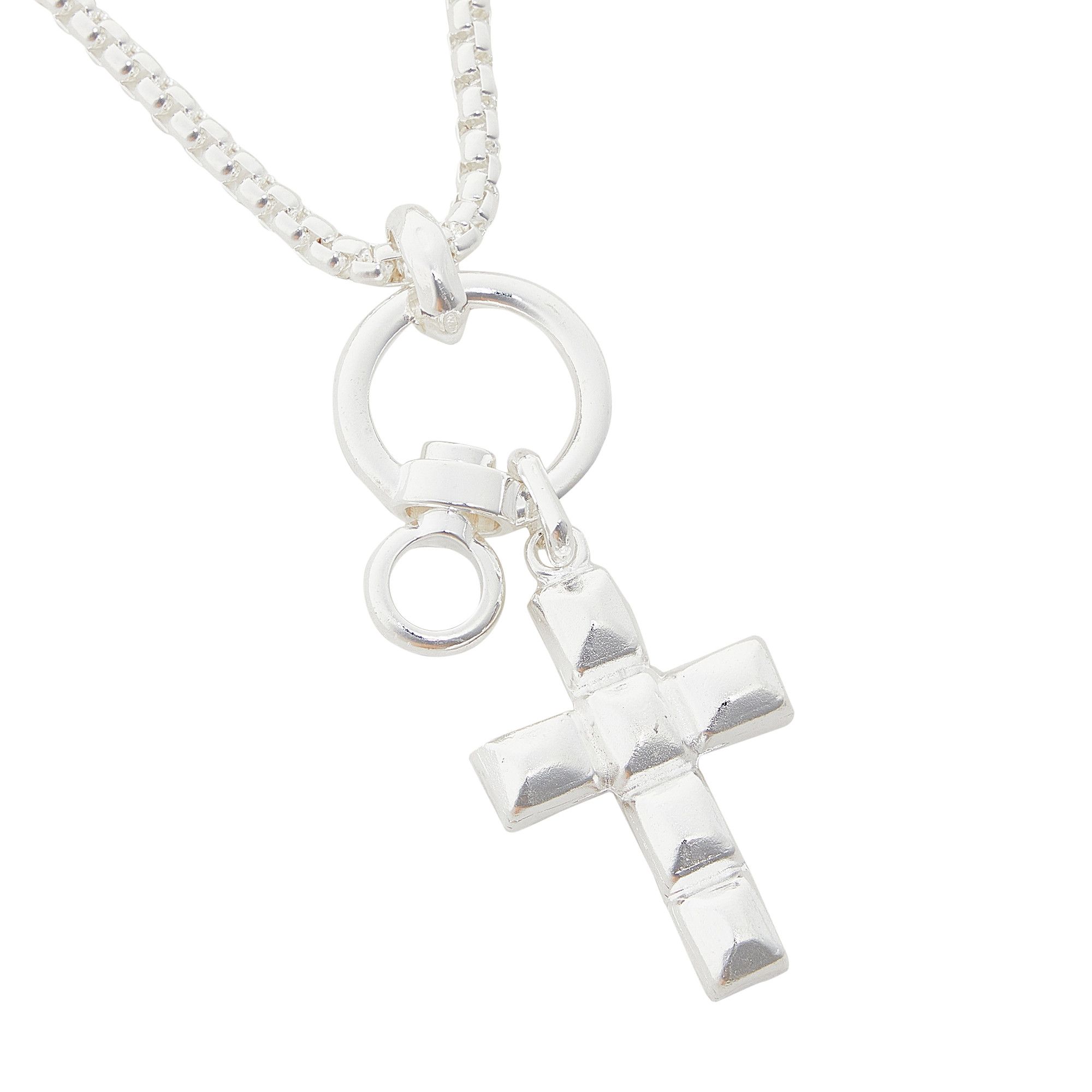 【関税込み】Martine Ali Dimitra ネックレス Martine Ali Dimitra Cross Necklace – 'Brass/Silver' – Kicks