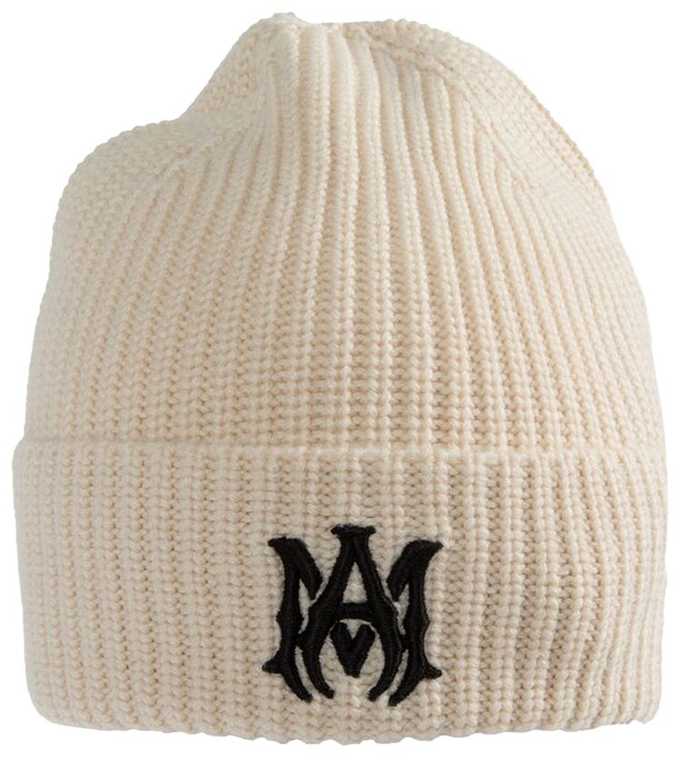Amiri MA Beanie Alabaster