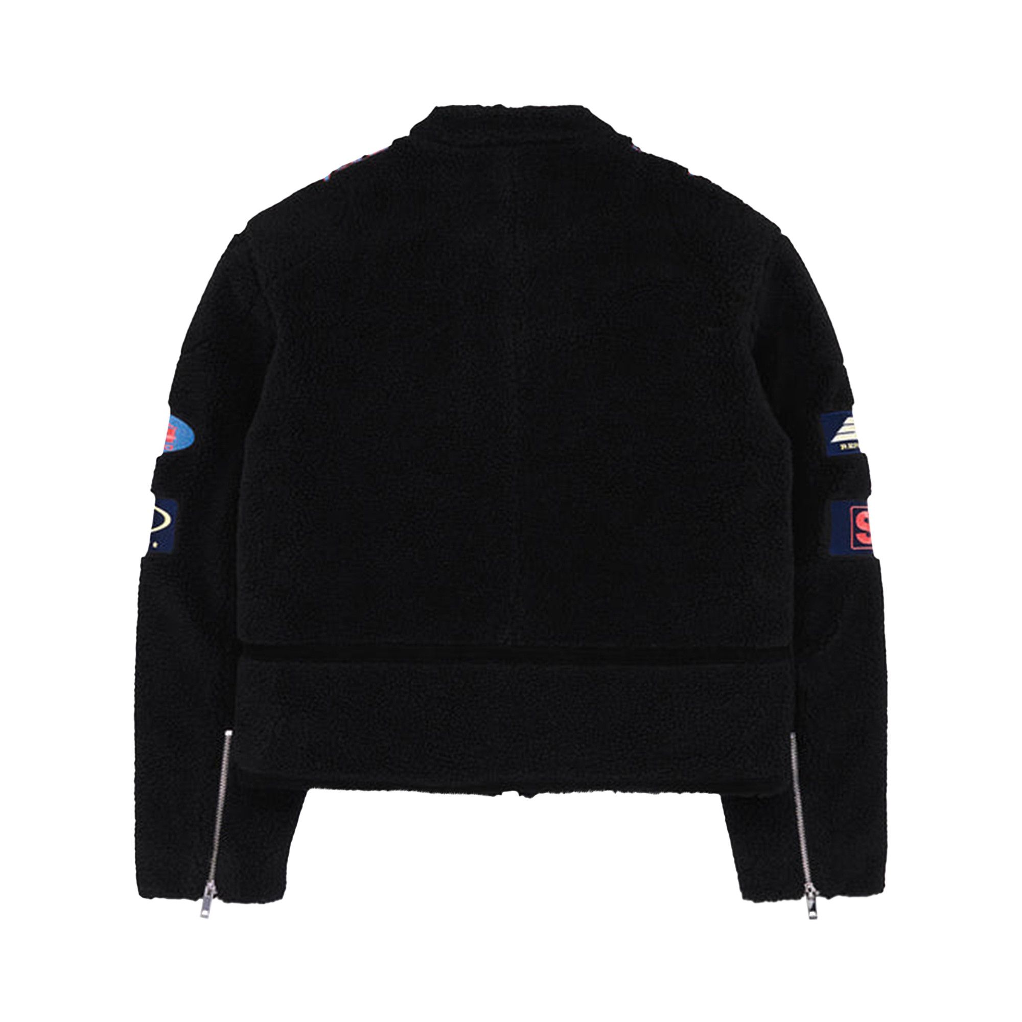 【WEB限定】 Buy Sp5der Sherpa Hunter Moto Jacket 'Black' - SP5 BLMOTJKT ジャケット・アウター