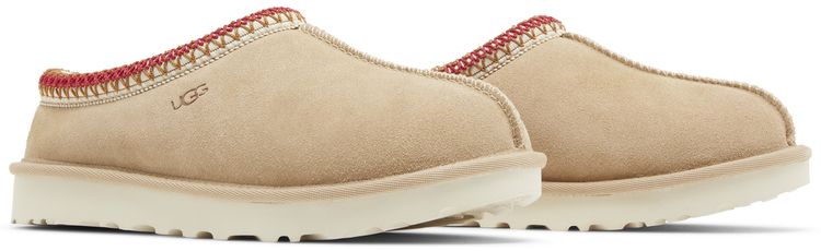 Wmns Tasman Slipper Sand Dark Cherry