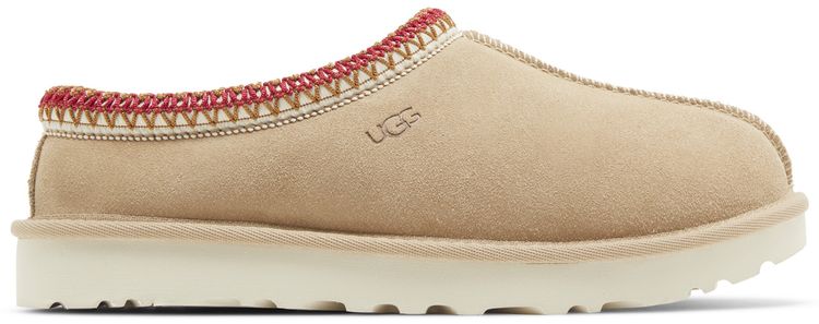 Wmns Tasman Slipper Sand Dark Cherry