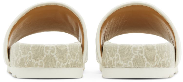 Gucci GG Supreme Sandal White