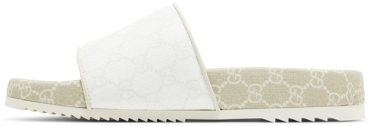 Gucci GG Supreme Sandal White