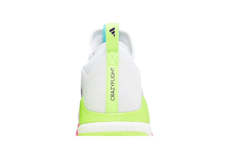 adidas アディダス レディース スニーカー Cloud White/Team College Purple/Flash Aqua 【(WMNS) adidas Crazyflight Mid 'White Purple Pink' HP3337】  サイズ US_W_13