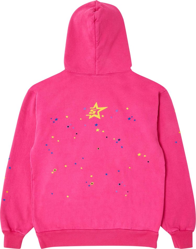 Sp5der Pnk V2 Hoodie Pink