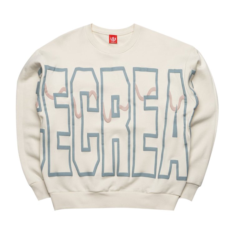 Icecream Pow Crewneck Whisper White