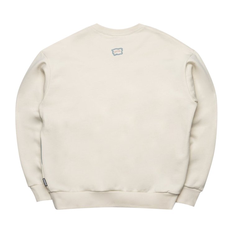 Icecream Pow Crewneck Whisper White