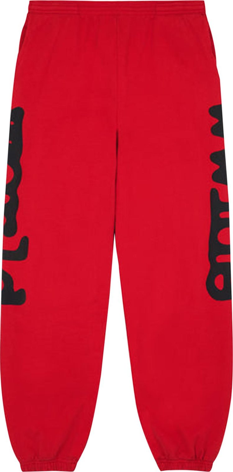 Sp5der Beluga Sweatpants 'Red/Black'