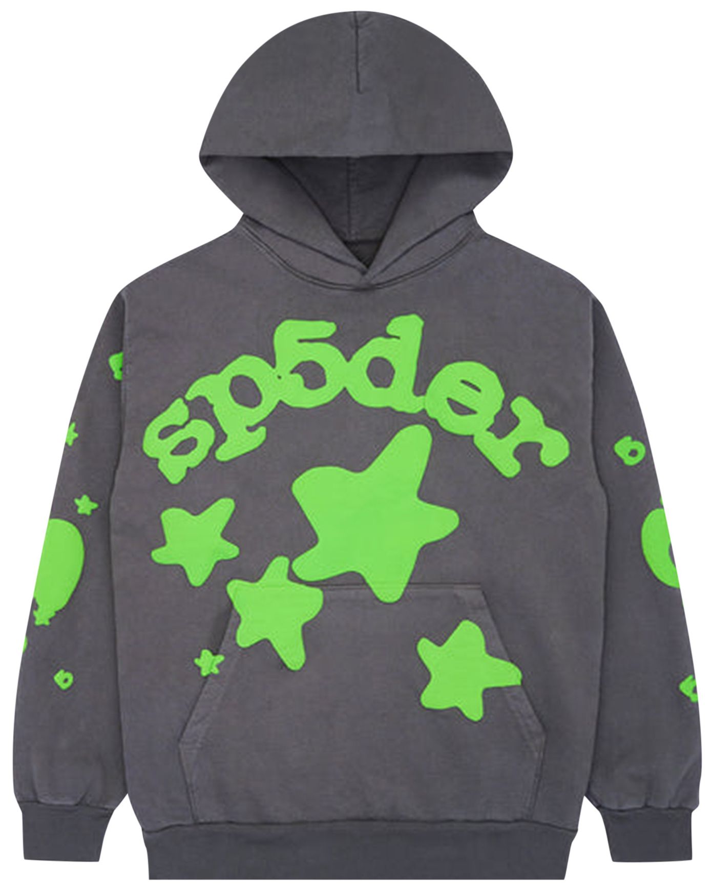 Grey Rhinestone Beluga Hoodie