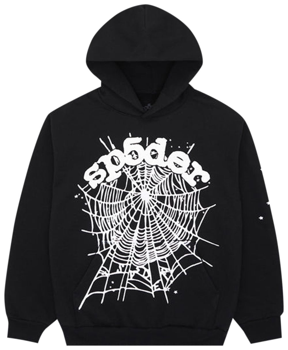 Buy Sp5der OG Web Hoodie 'Black' - SP5 OGWBLK HD | GOAT