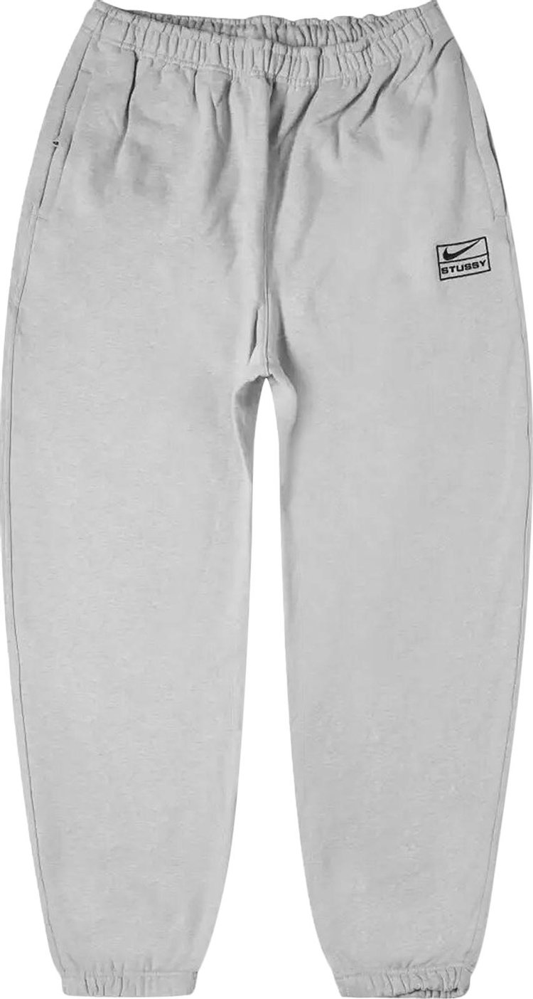Stussy x Nike Fleece Pant 'Grey/Black'
