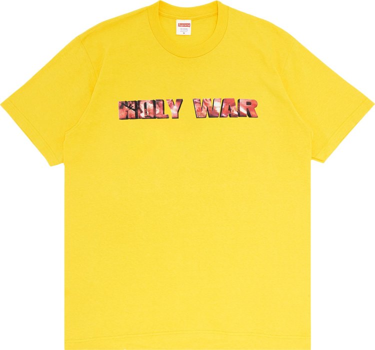 Supreme Holy War Tee Yellow