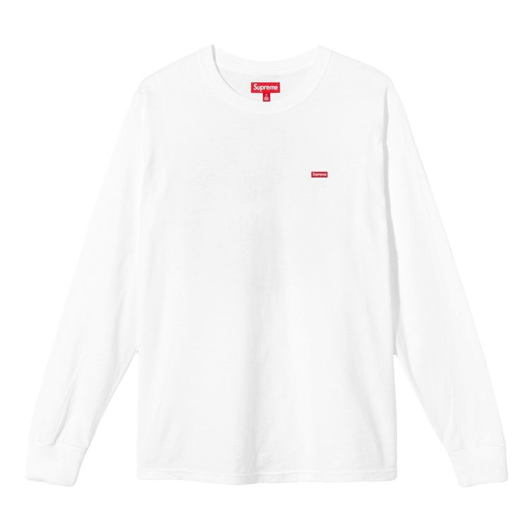 Supreme Small Box Long Sleeve Tee White