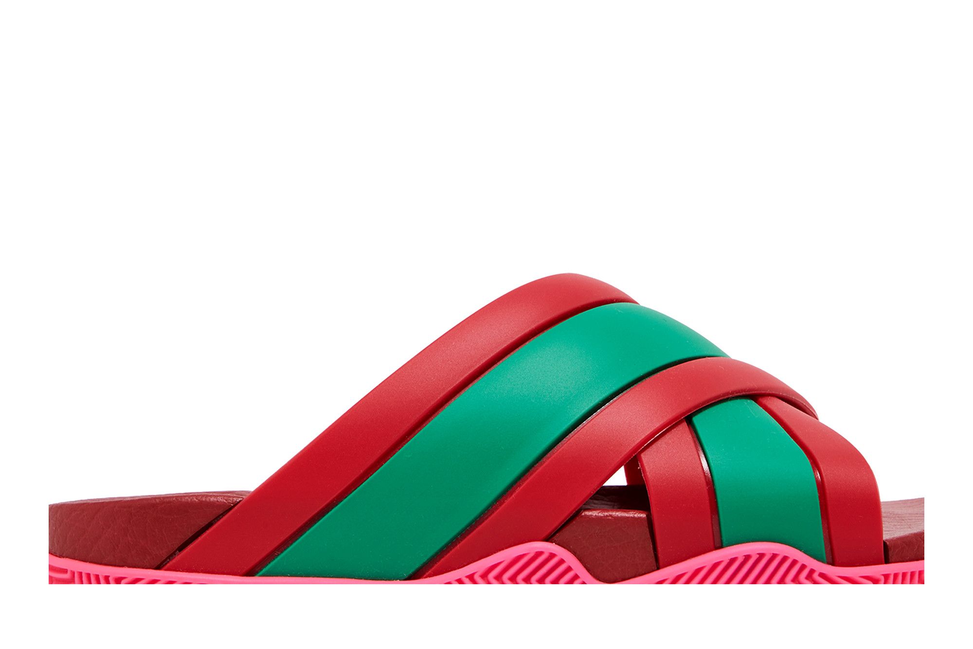 Gucci web slide sandal womens on sale
