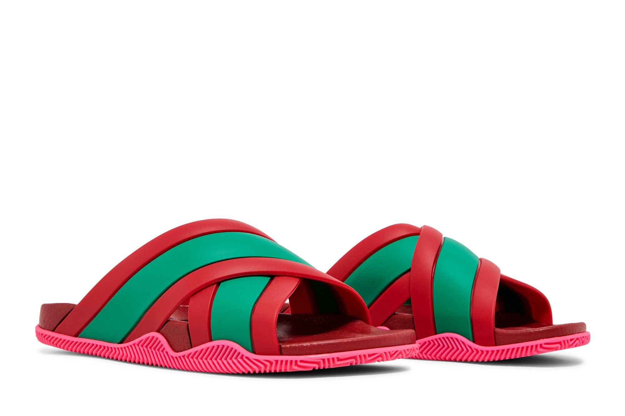 Buy Gucci Wmns Web Stripe Slide Sandal Coral 627820 J8700 6559 GOAT