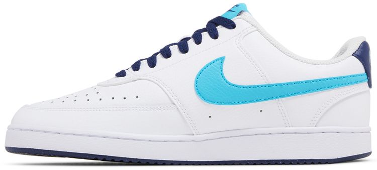 Nike Court Vision Low White Turquoise Blue