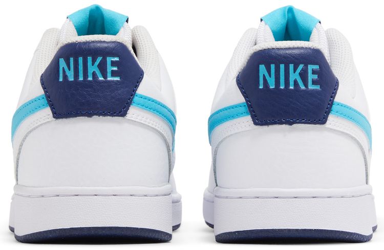 Nike Court Vision Low White Turquoise Blue