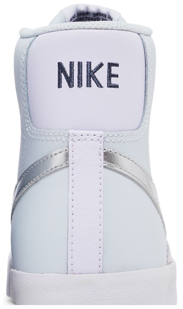 Nike Blazer Mid 77 GS Platinum Grape Metallic Silver