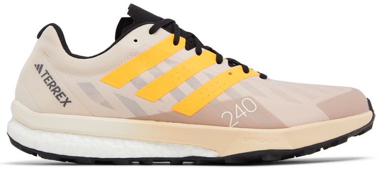 Adidas Terrex Speed Ultra Trail Taupe Solar Gold