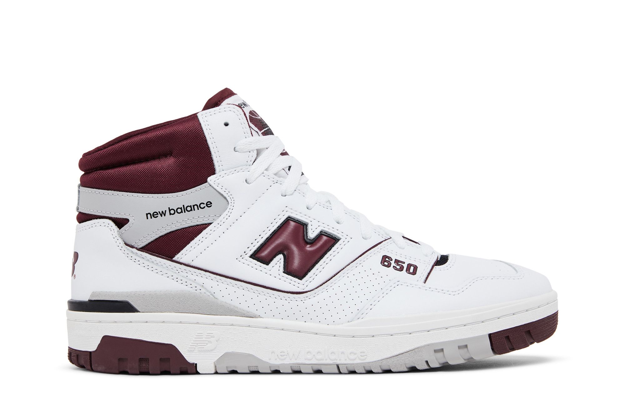 スニーカー New Balance FW23 '650' sneakers (BB650RCH WHITE) New Balance 650R White Black BB650RCE - YouTube