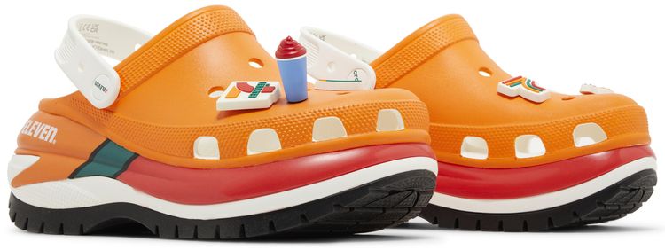 7 Eleven x Crocs Mega Crush Clog Orange
