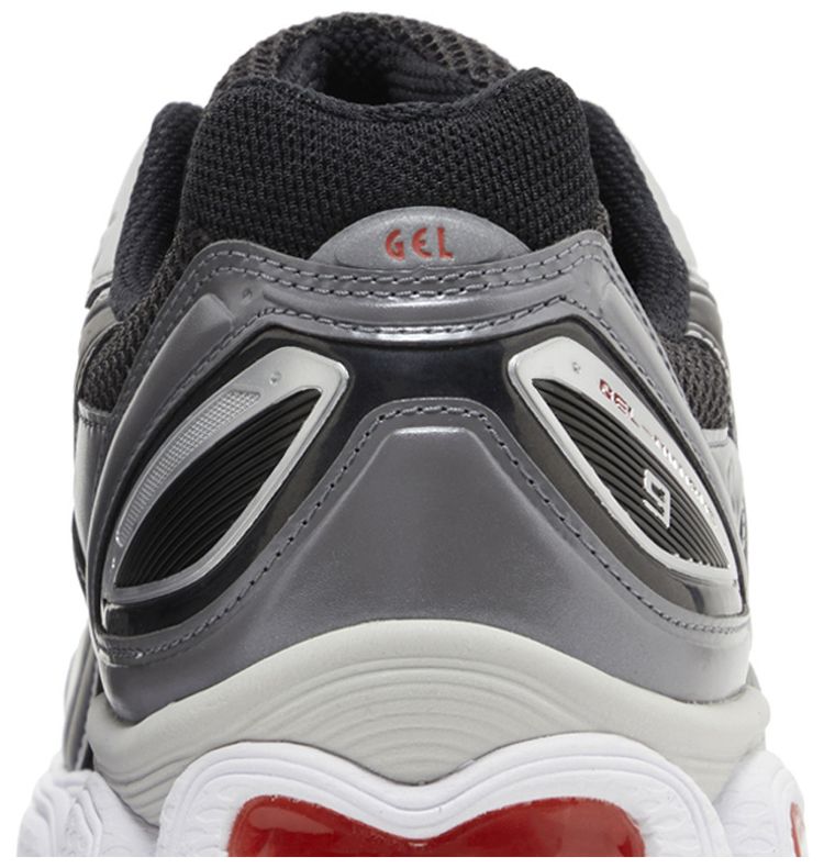 Asics Gel Nimbus 9 Graphite Grey Red