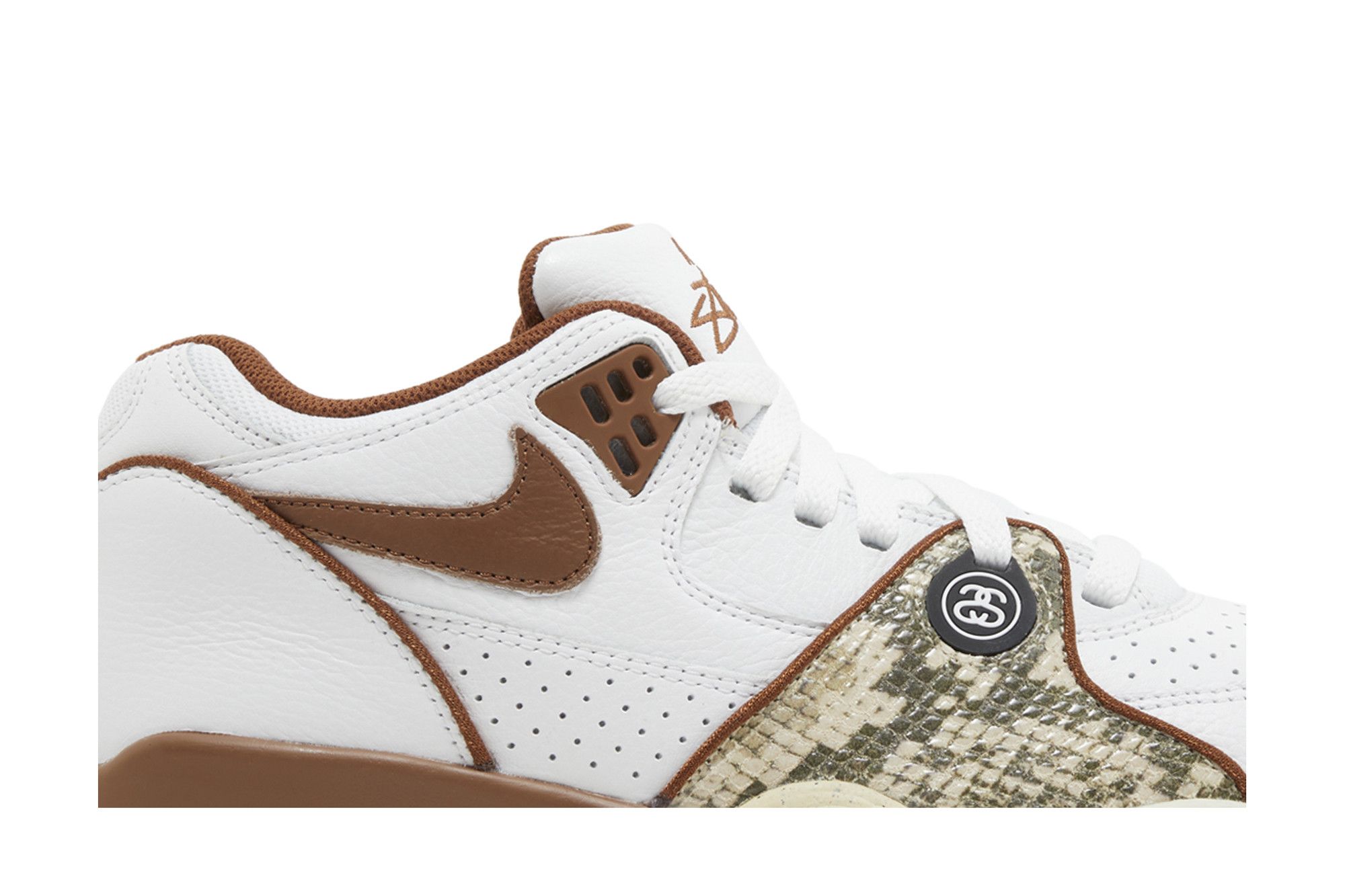 Size 10.0 Stussy x Air Flight 89 Low SP 'Pecan'
