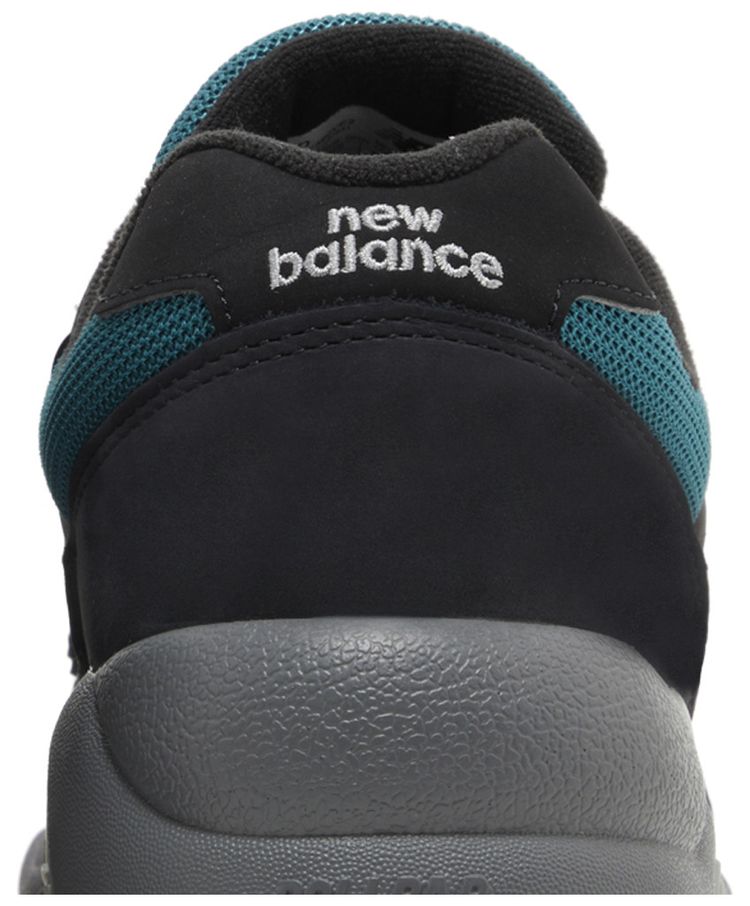 580 Black Vintage Teal