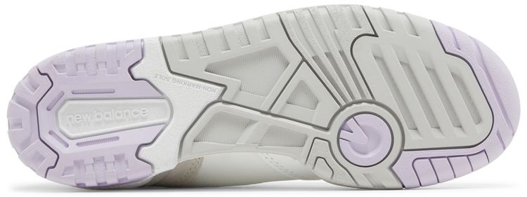 New Balance 550 Big Kid White Thistle