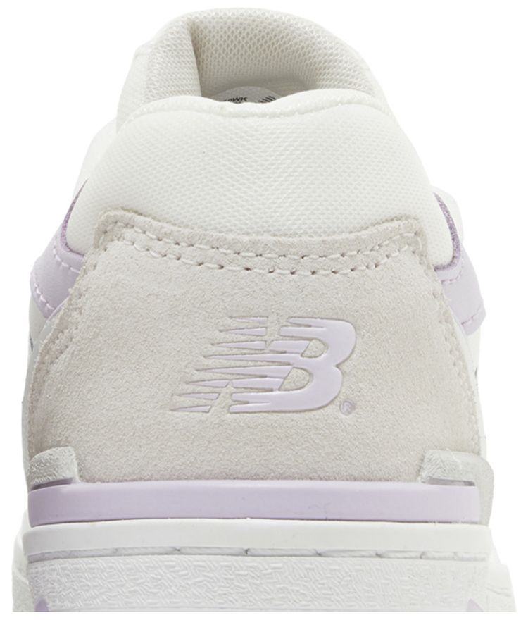 New Balance 550 Big Kid White Thistle
