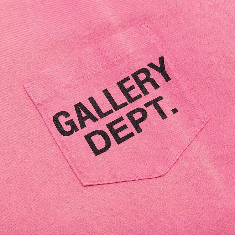 Gallery Dept Vintage Logo Painted Tee Salmon