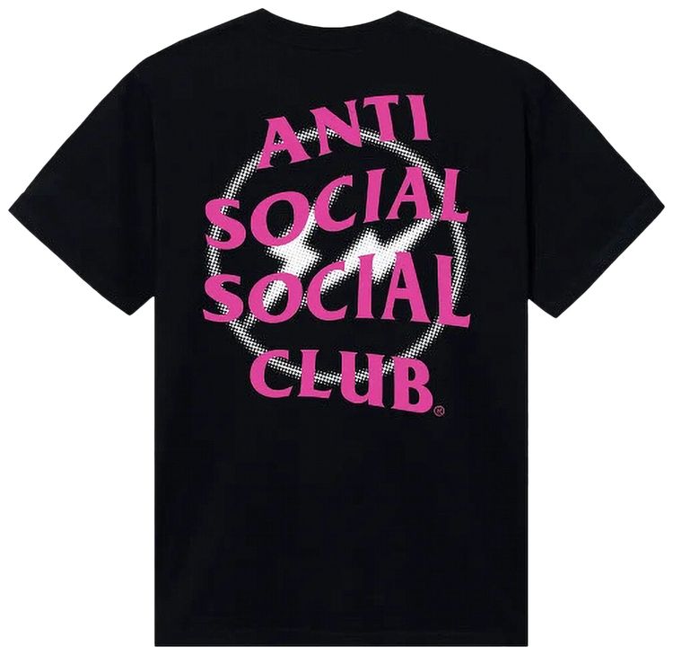 Anti Social Social Club x Fragment Half Tone Tee BlackPink
