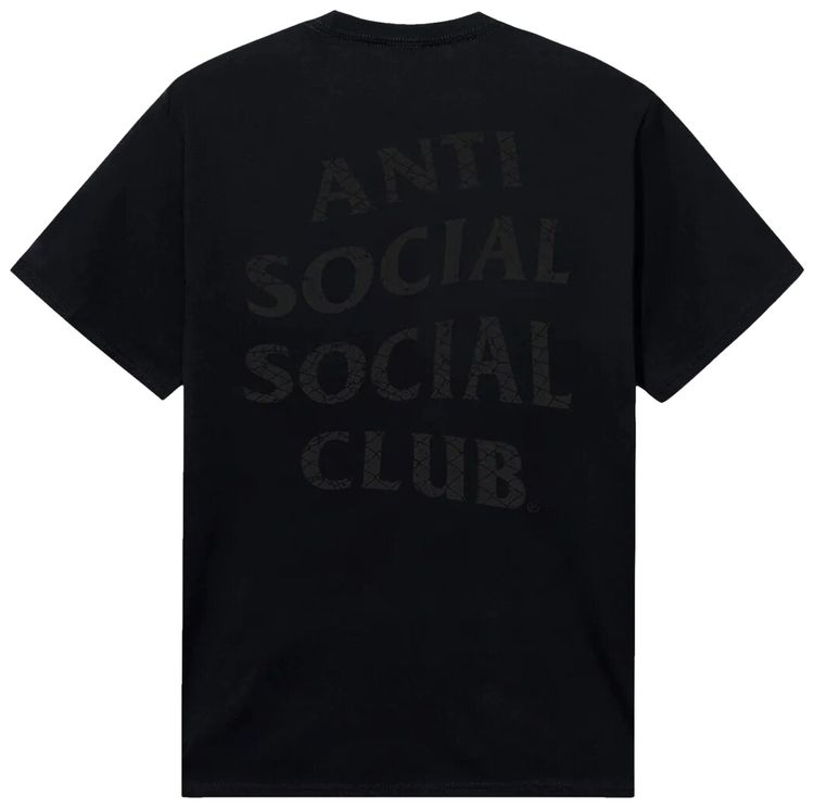 Anti Social Social Club Basket Rack 3M Tee Black