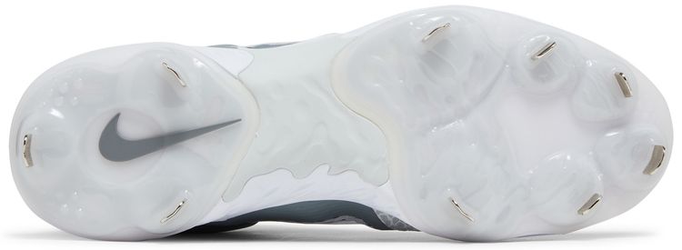 Nike Alpha Huarache Elite 4 Mid Wolf Grey White