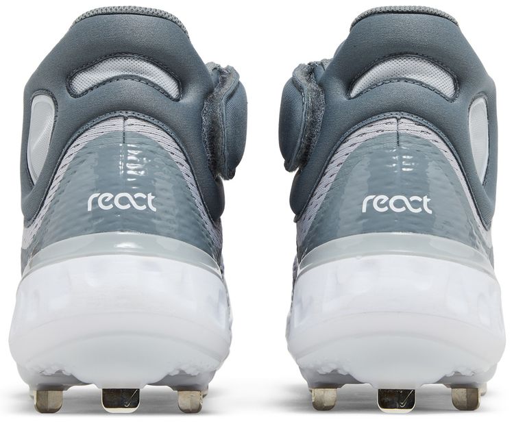 Nike Alpha Huarache Elite 4 Mid Wolf Grey White